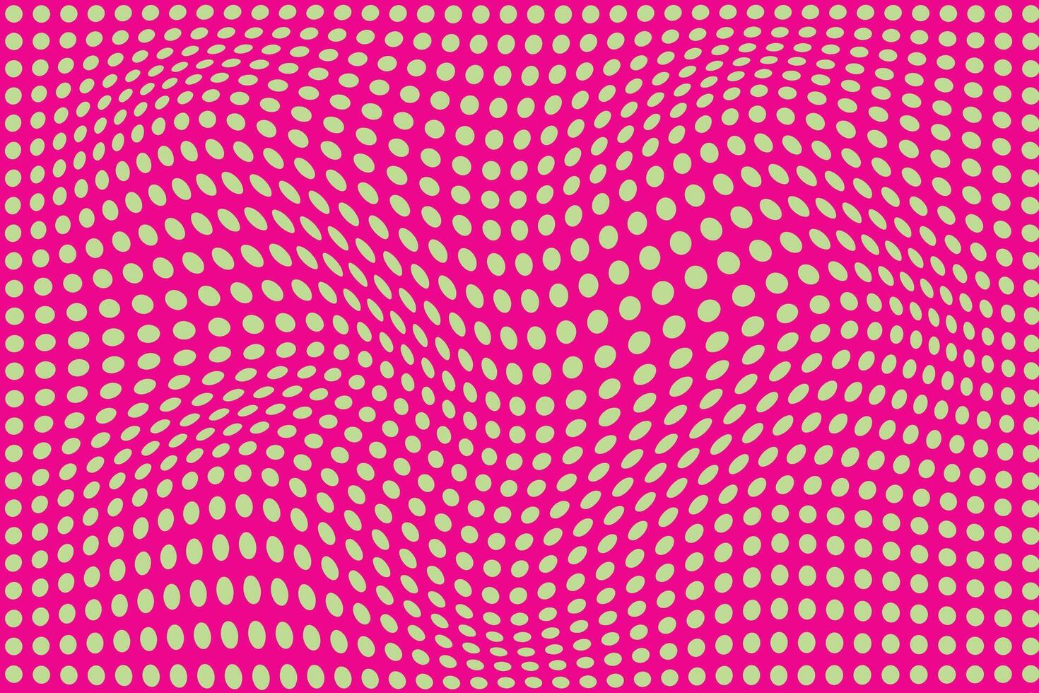 simple abstract light green color small polka dot wavy distort pattern pink color background pink polka dot with white dots on a pink background vector