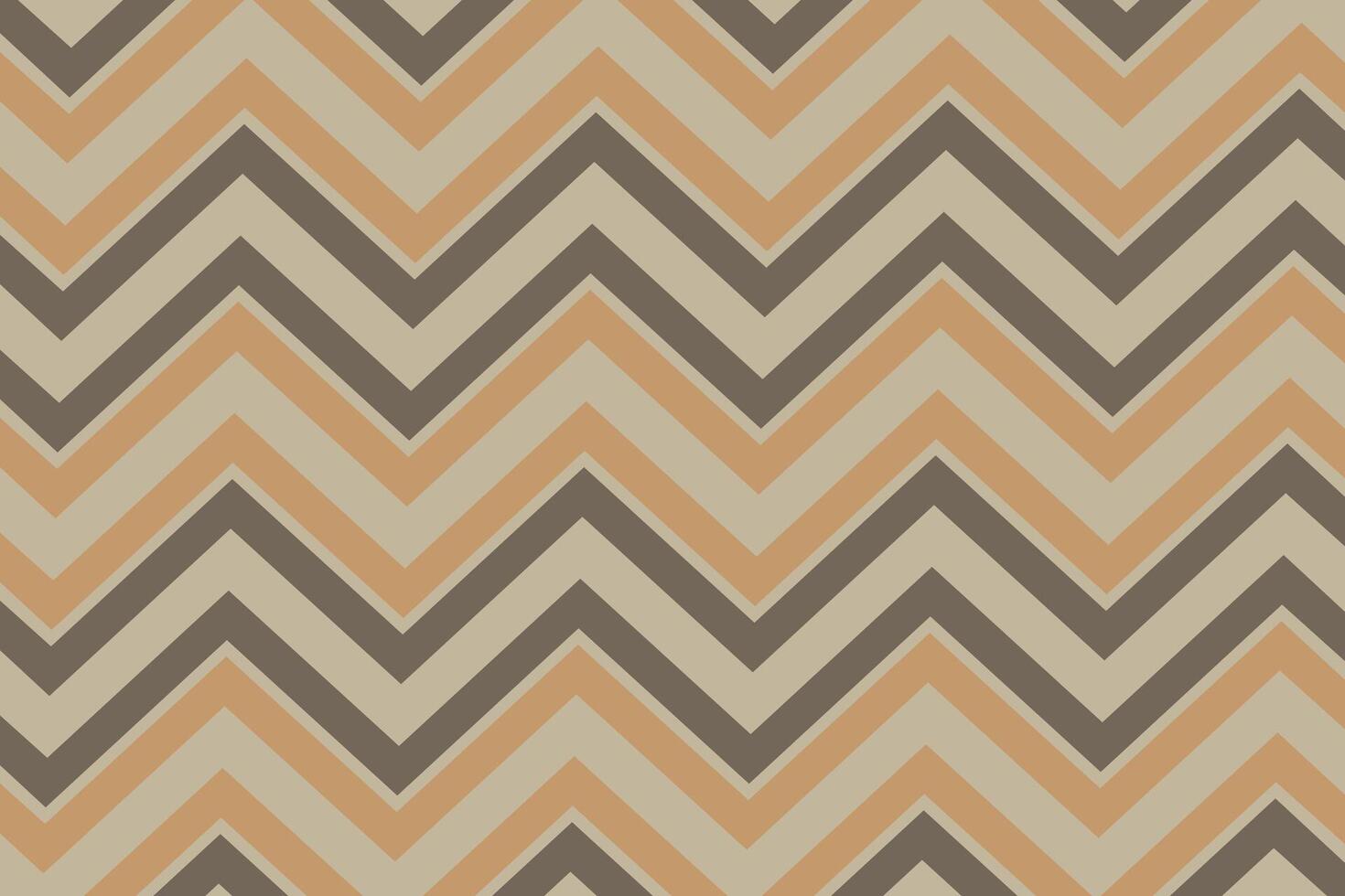simple abstract brown color creative zig zag line pattern the geometric pattern vector