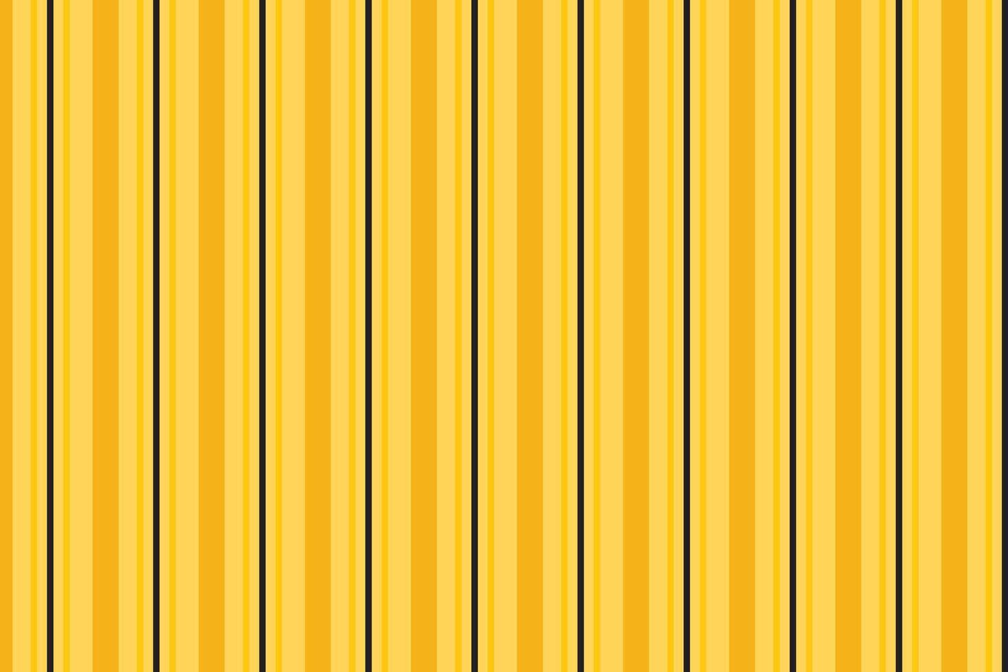 simple abstract yellow orange color vertical line pattern yellow striped fabric with a black and white striped background vector