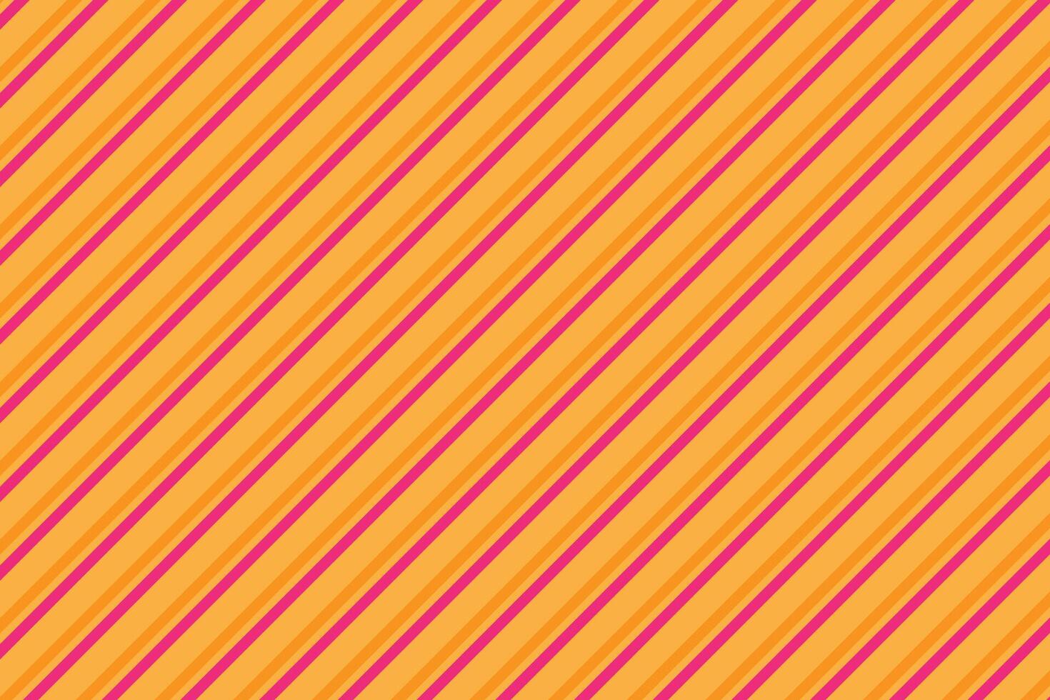 simple abstract orange pink diagonal line pattern yellow and pink stripes on a yellow background vector