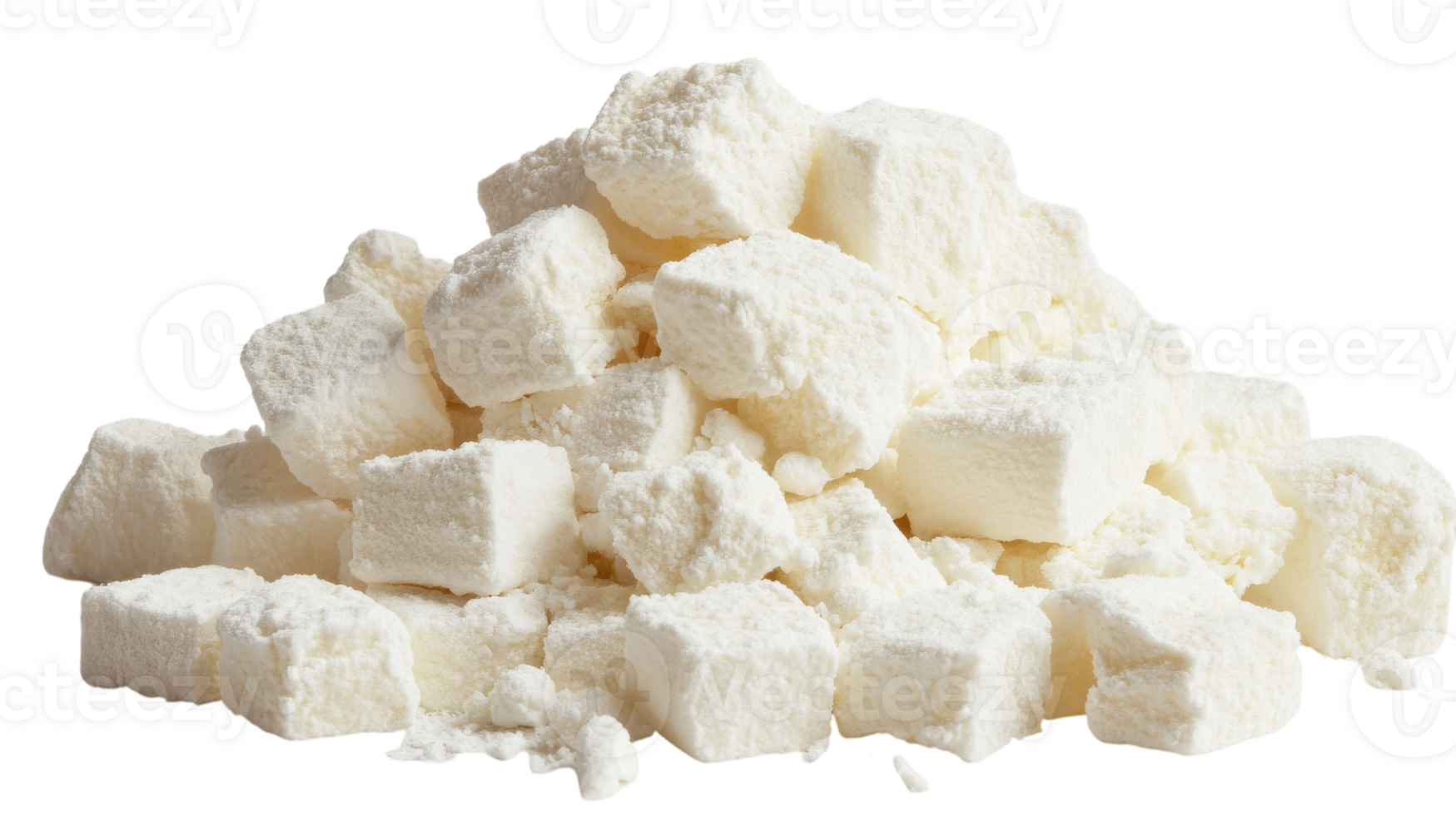 A Pile of White Fluffy Marshmallows Perfect for Sweet Treats and Gourmet Desserts in Various Culinary Creations. png