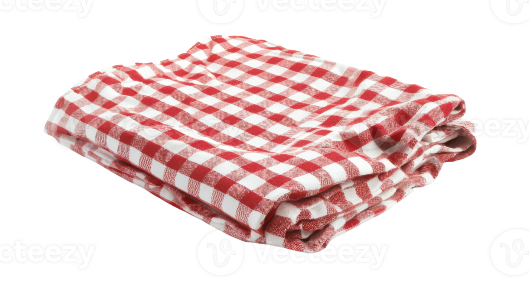 Bright and Cheerful Red and White Checkerboard Picnic Cloth Perfect for Outdoor Gatherings and Summer Celebrations. png