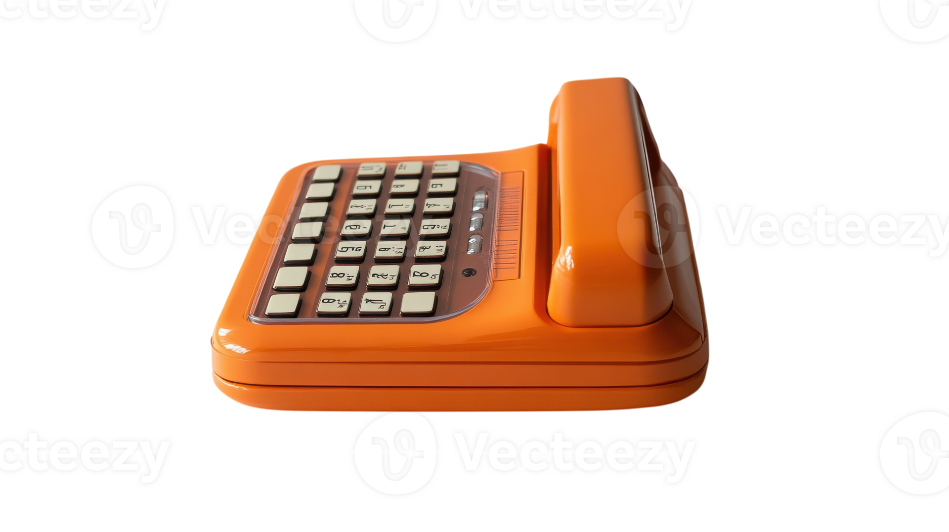 A Vintage Flip Phone Displaying Its Keypad Perfect for Illustrating