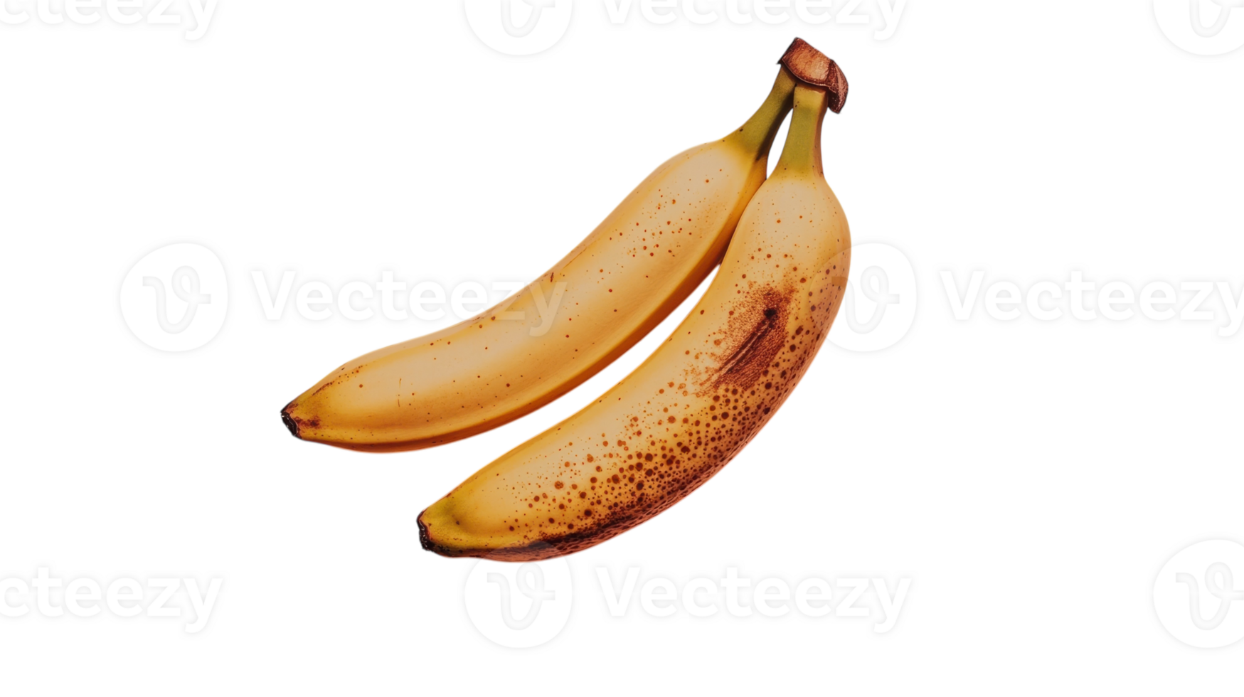 Perfectly Ripe Banana with a Small Brown Spot Ideal for Healthy Smoothie Recipes and Nutrition-focused Content. png