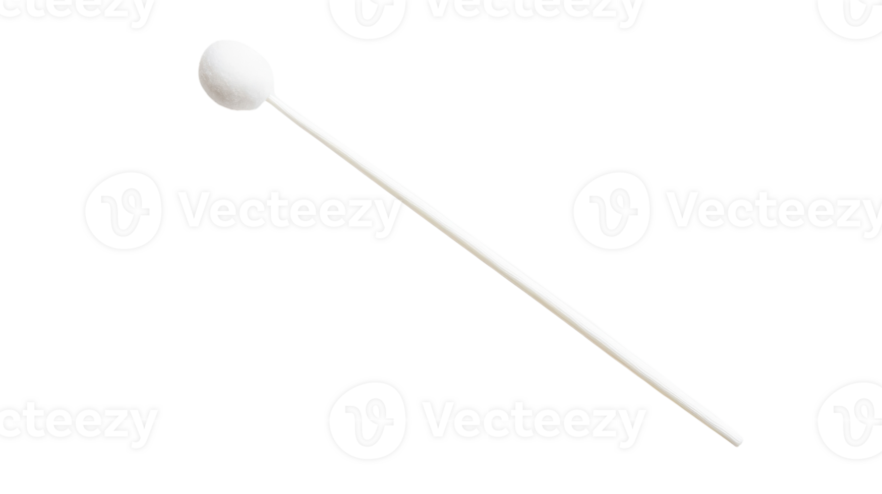 A spoon with a long handle on a black background png