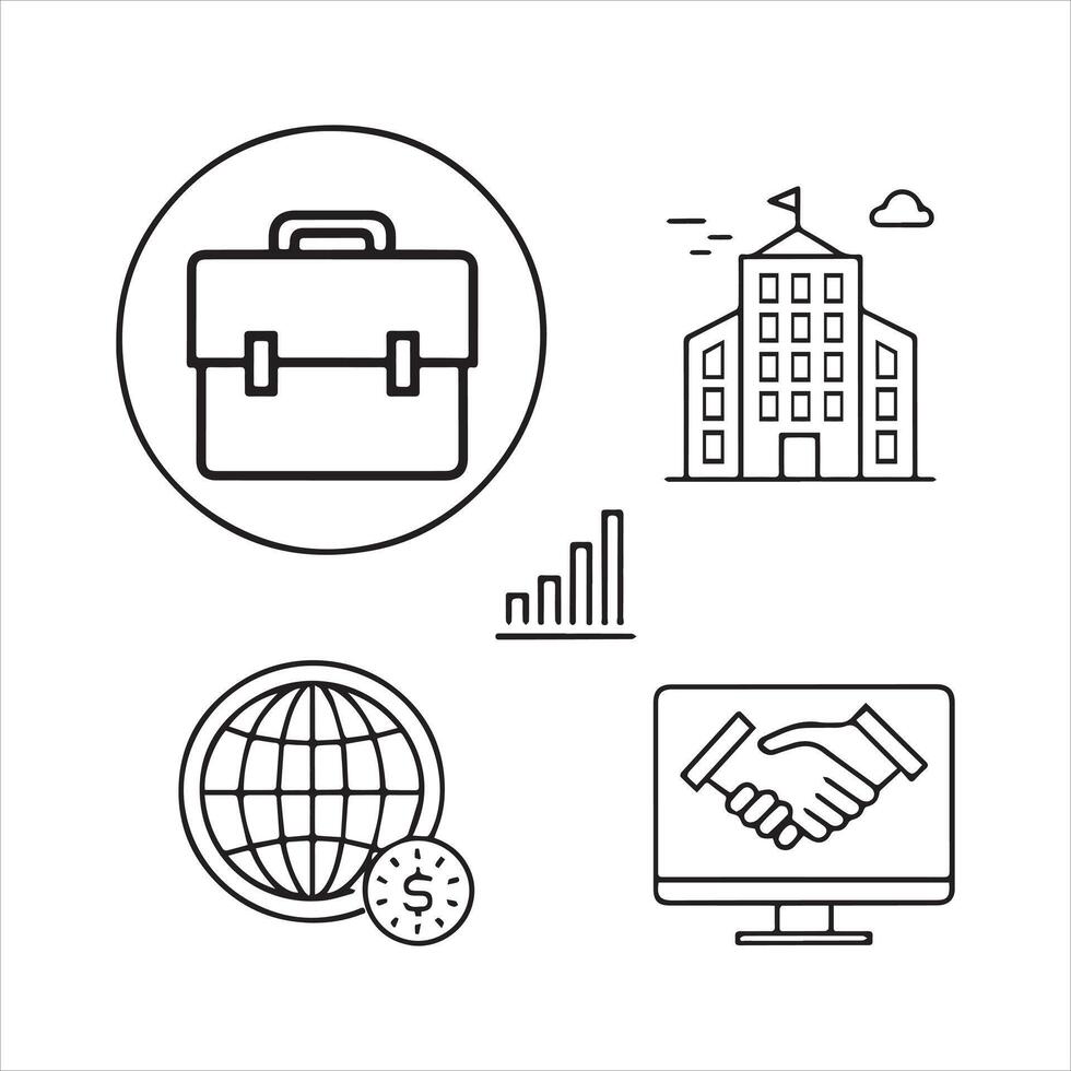 Versatile Web Icons Set vector