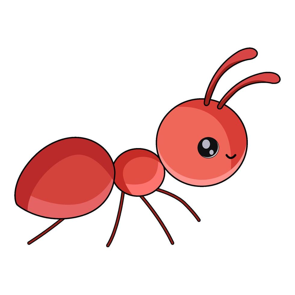 illustration of ant vector