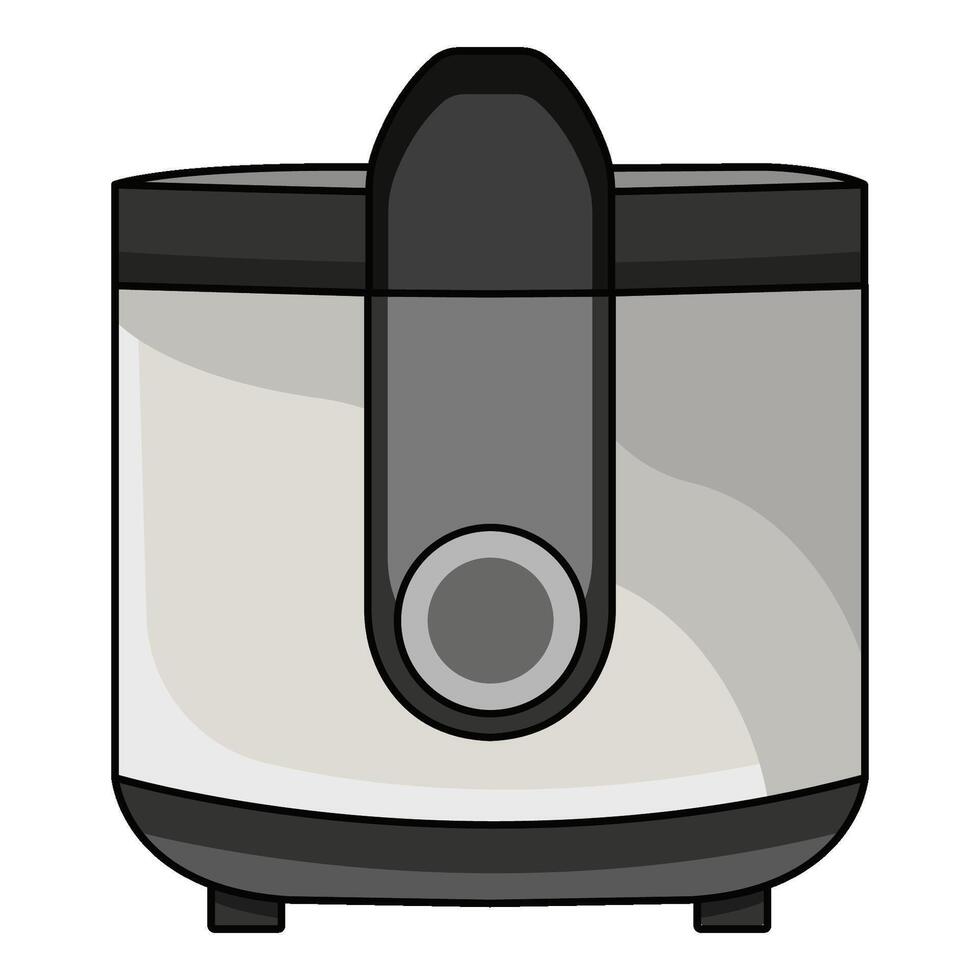 illustration of rice cooker vector