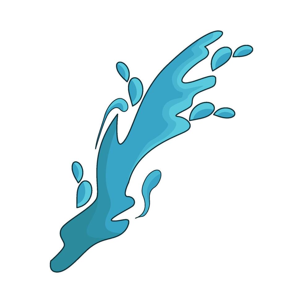 Splash of Water vector