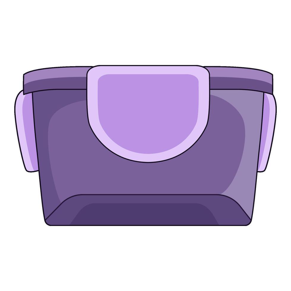 illustration of Baby Snacks Container vector