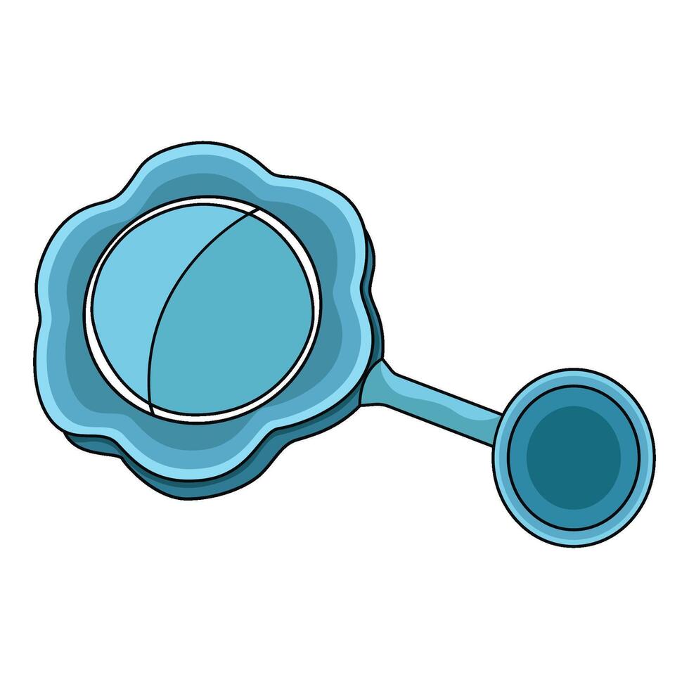 illustration of Baby Rattle vector