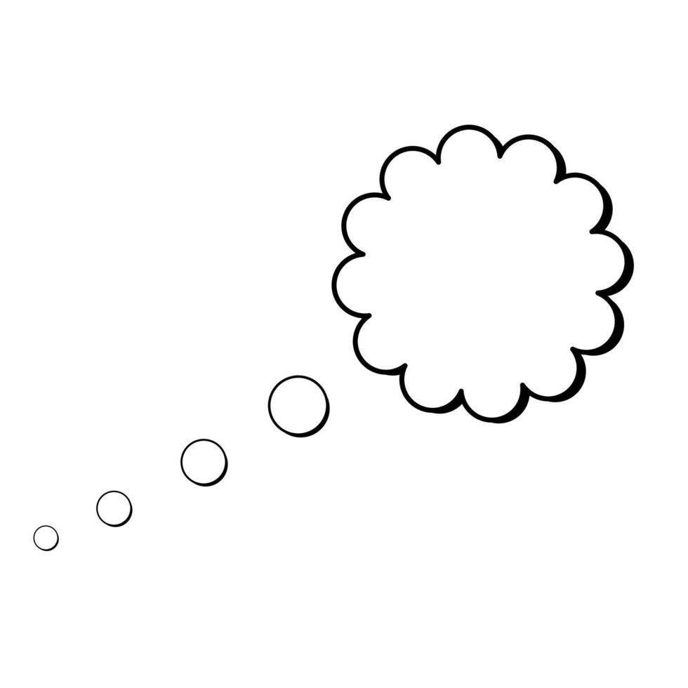 Quote speech bubble or speech balloon on a white background vector