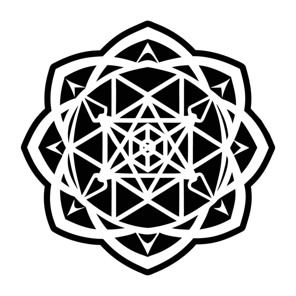 A filled style icon of the power rune vector