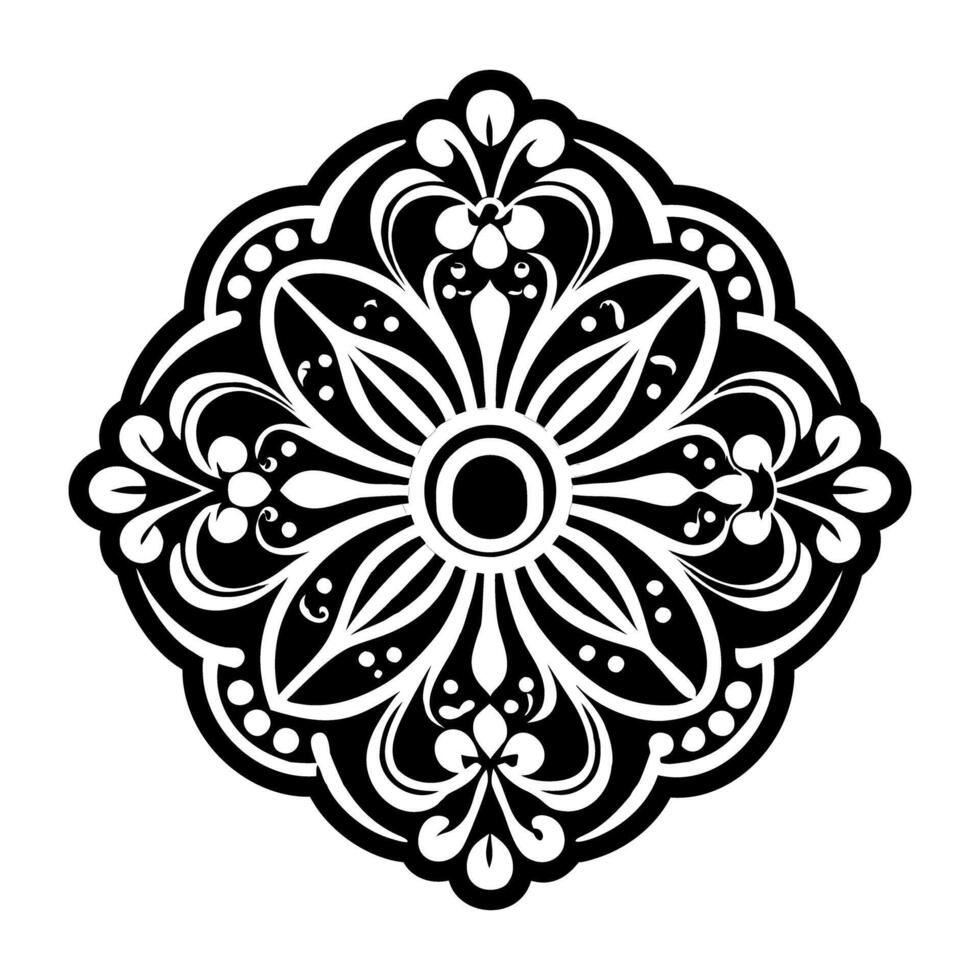 A filled style icon of a bangle vector