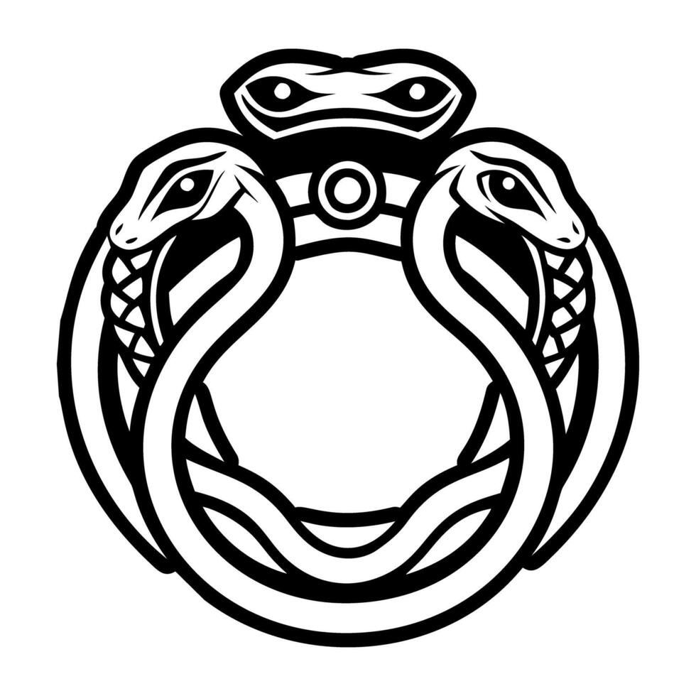 A filled style icon of a bangle vector