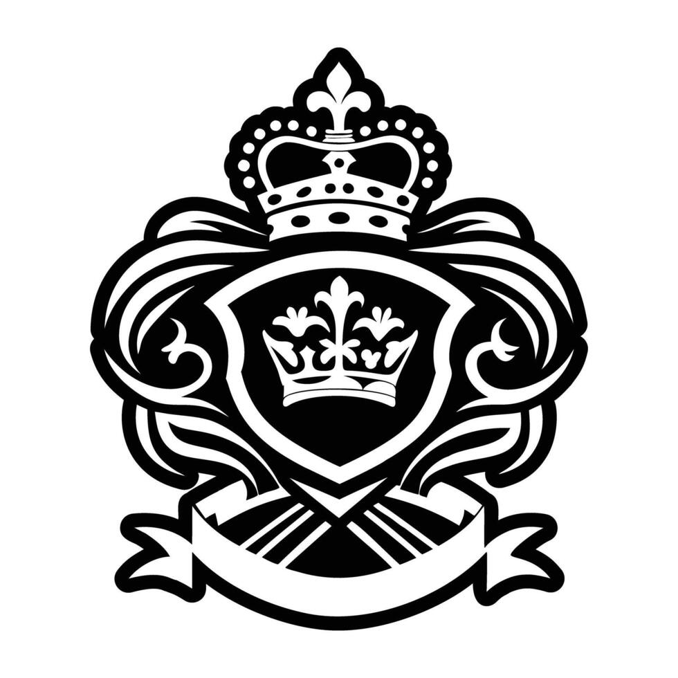 A glyph style icon of caduceus vector