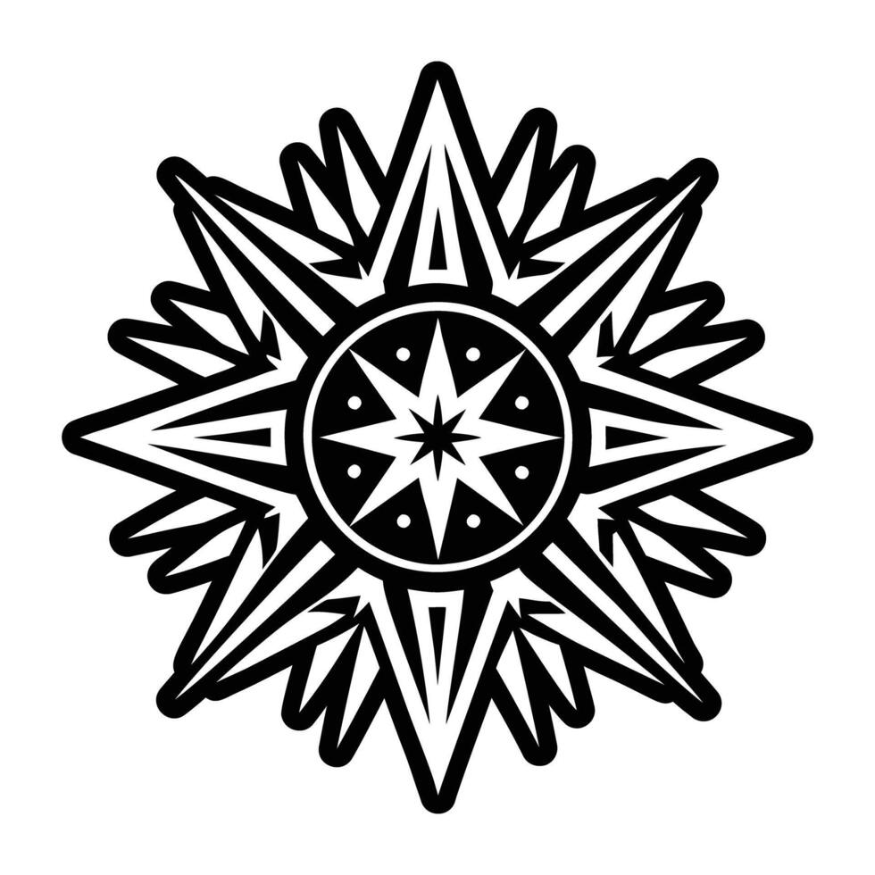 A glyph style icon of caduceus vector