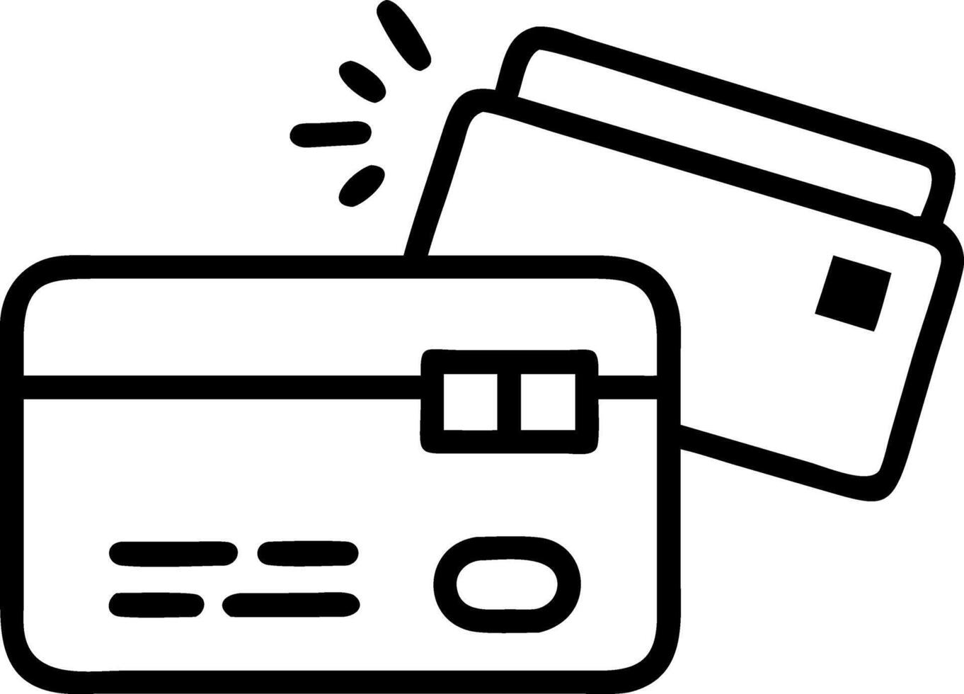 Glossy background of glowing digital credit card icons for Cyber Monday vector