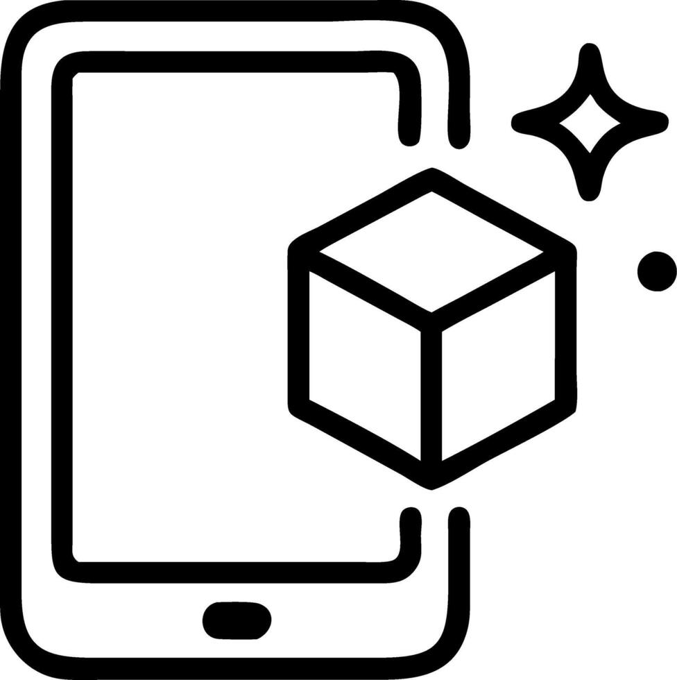 Glossy tablet with holographic dreidel and gelt on isolated white background vector