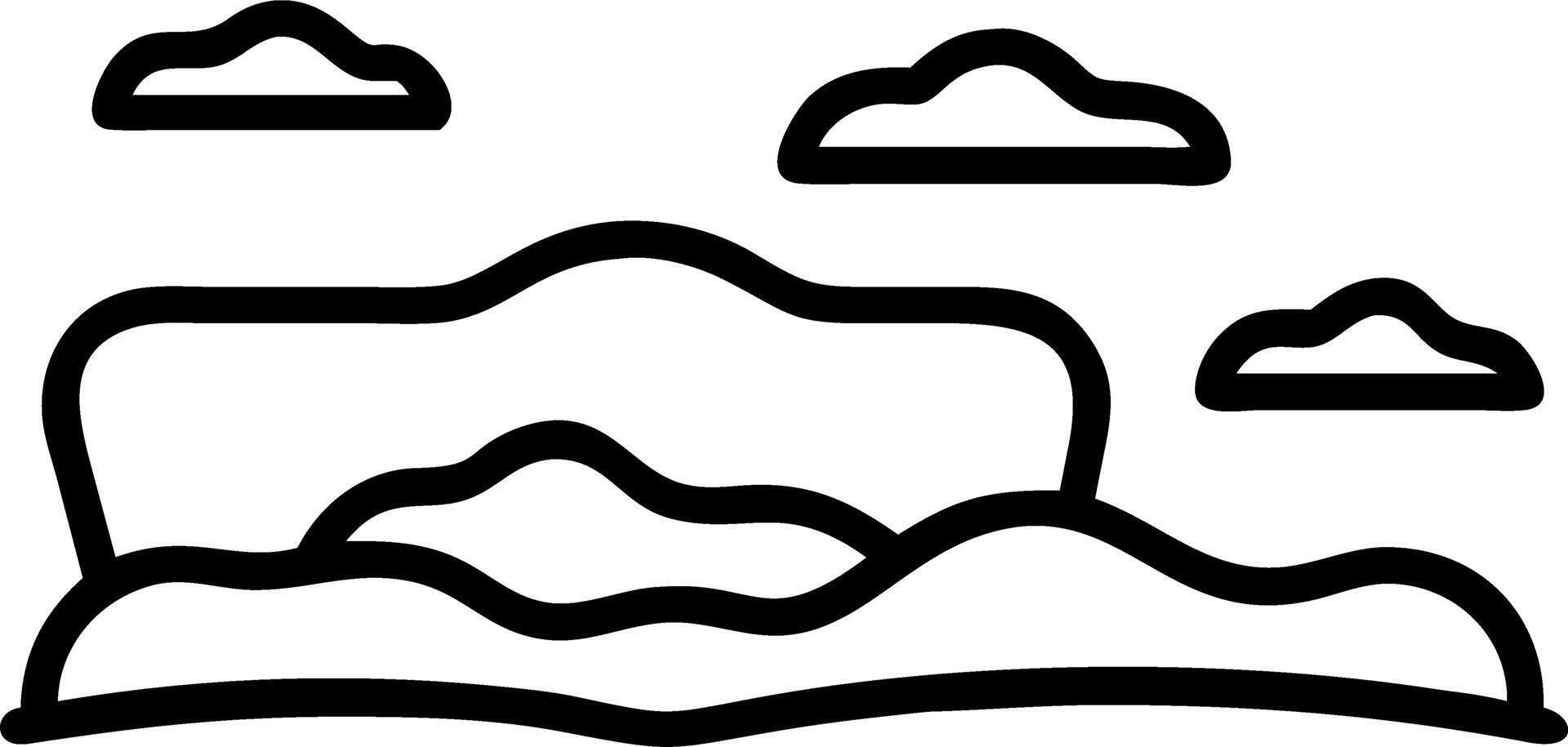 Plain white snowdrifts with icy blue sky and copy space vector