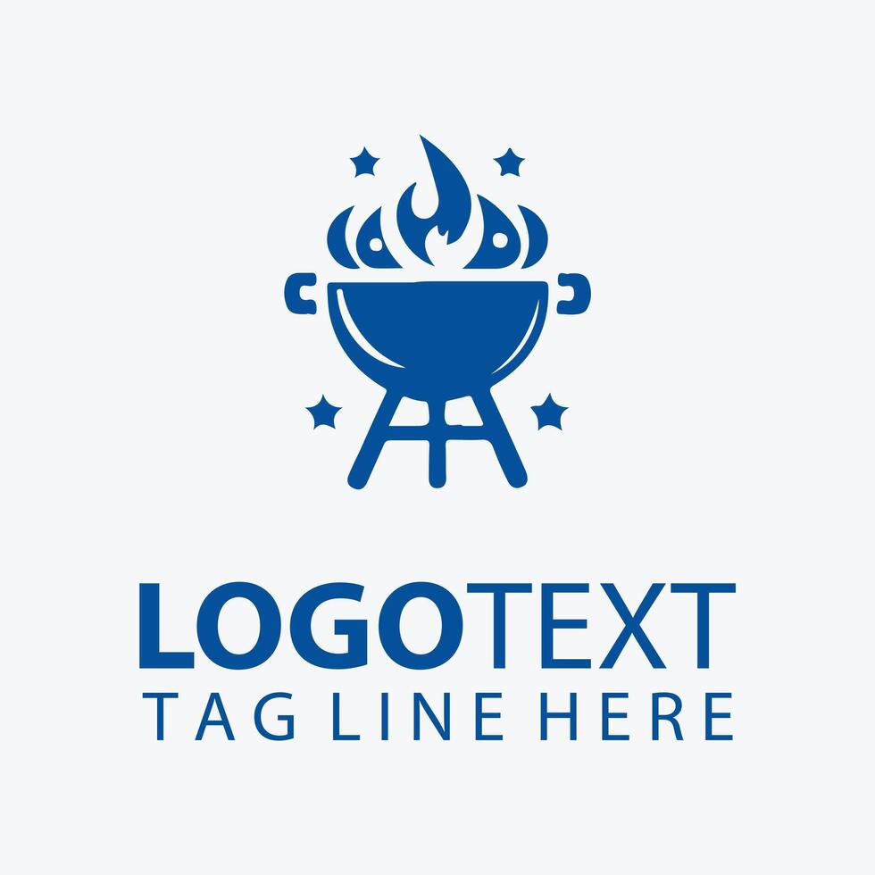 Grill Barbecue Logo Masters vector