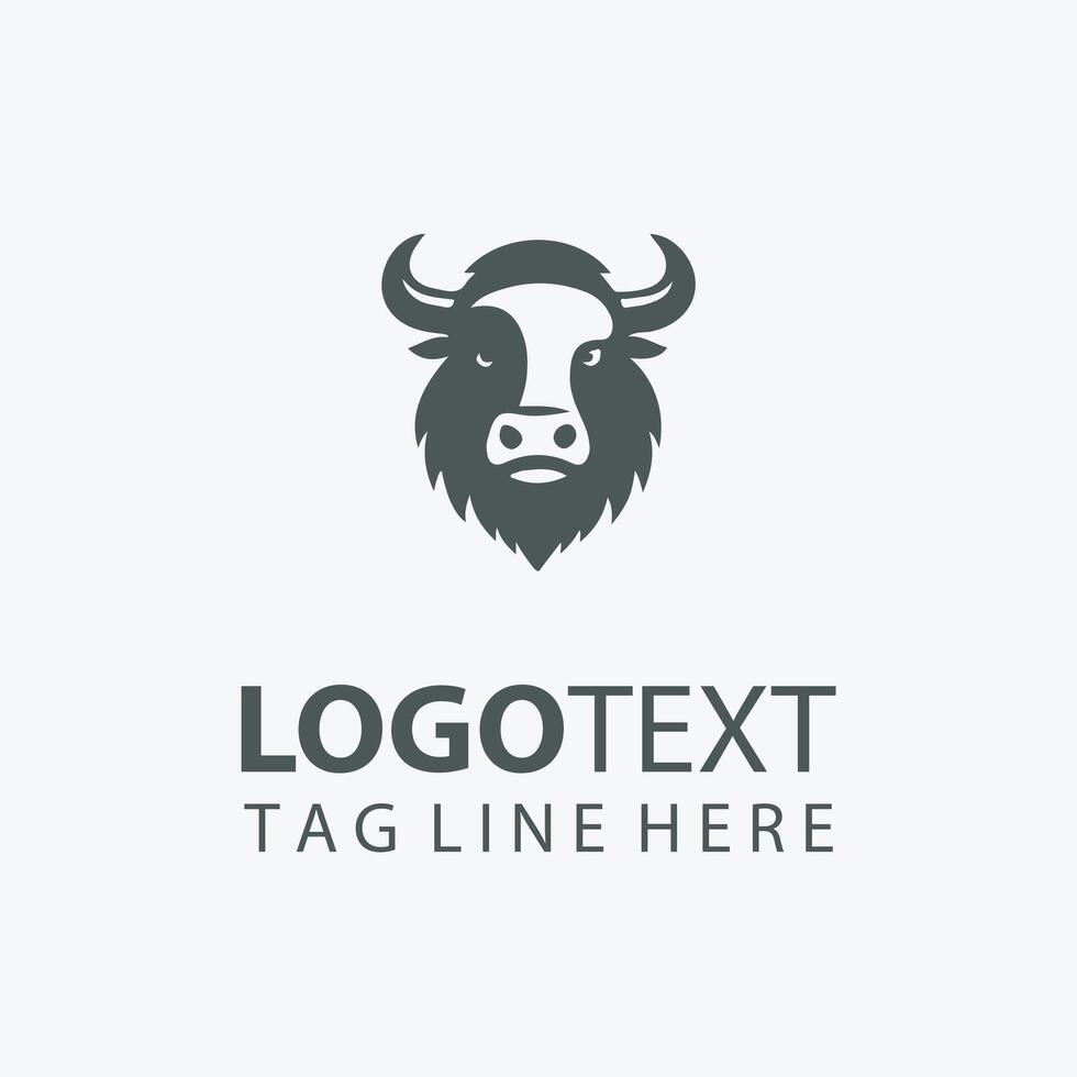 Moo Magic Cow Logo vector