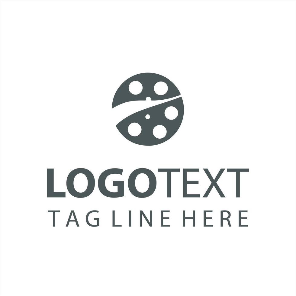 Cinema Craft Film Strip logo vector