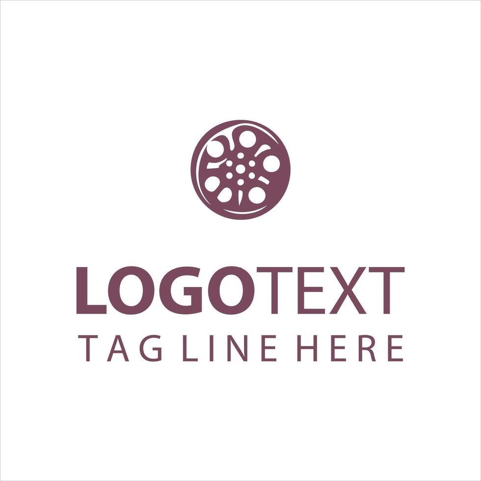 Epic Film Strip Logo vector