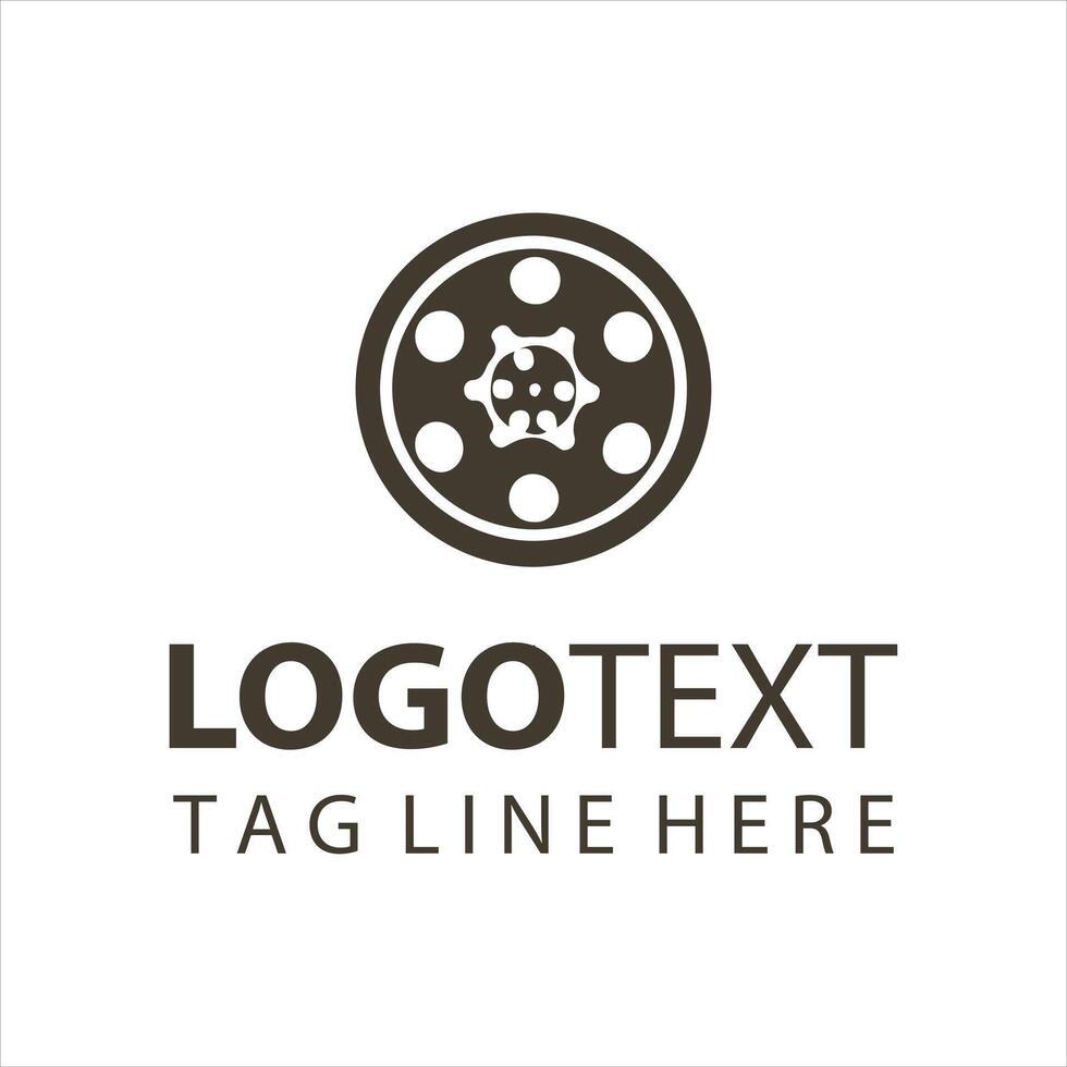 Frame Story Film Strip logo vector
