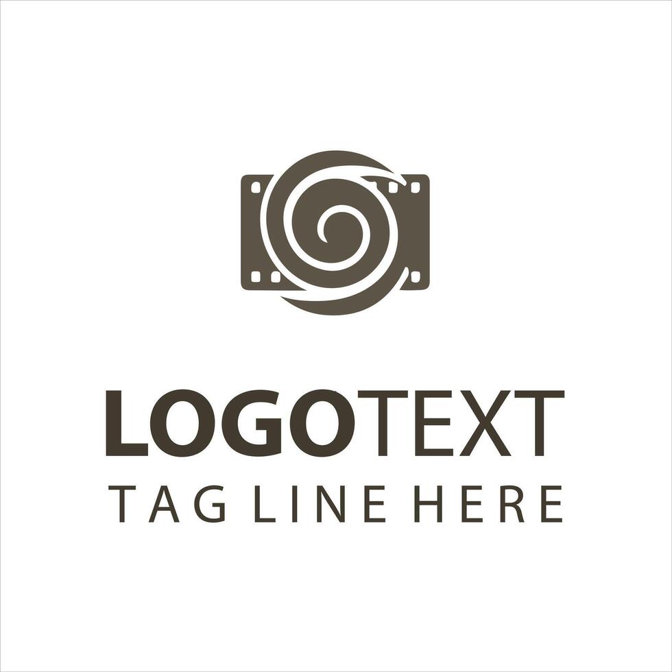 Reel Zone Film Strip logo vector