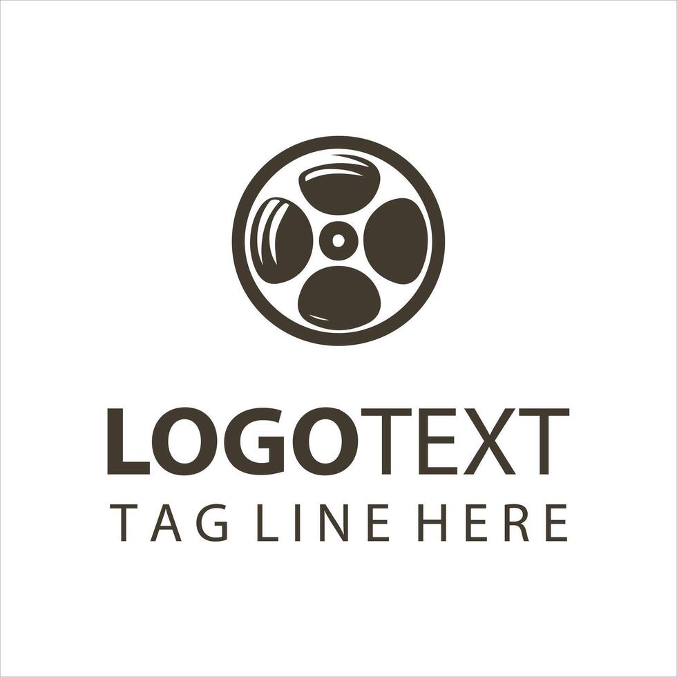 Frame Flare Film Strip logo vector