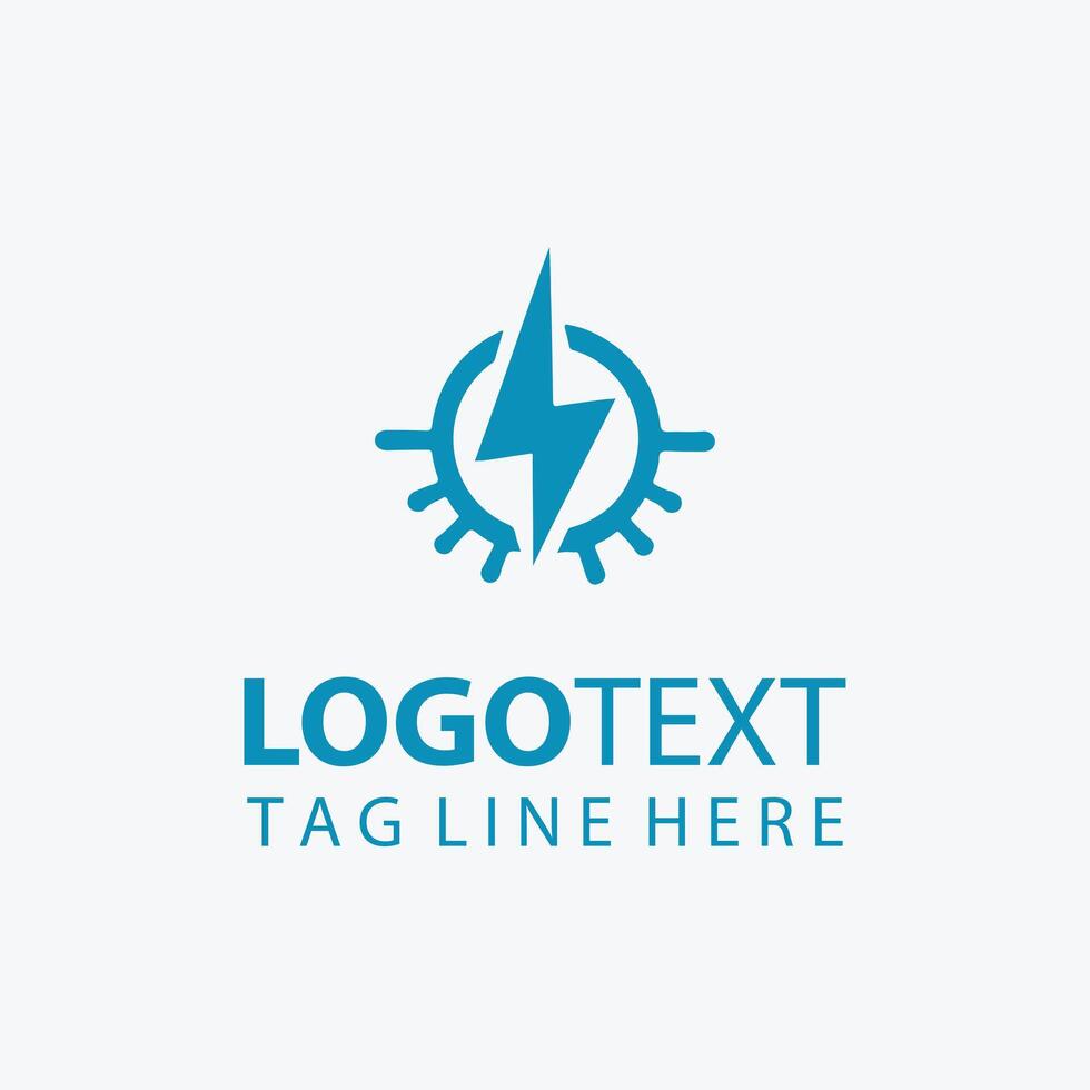 Power Flow Tech Electric logo vector