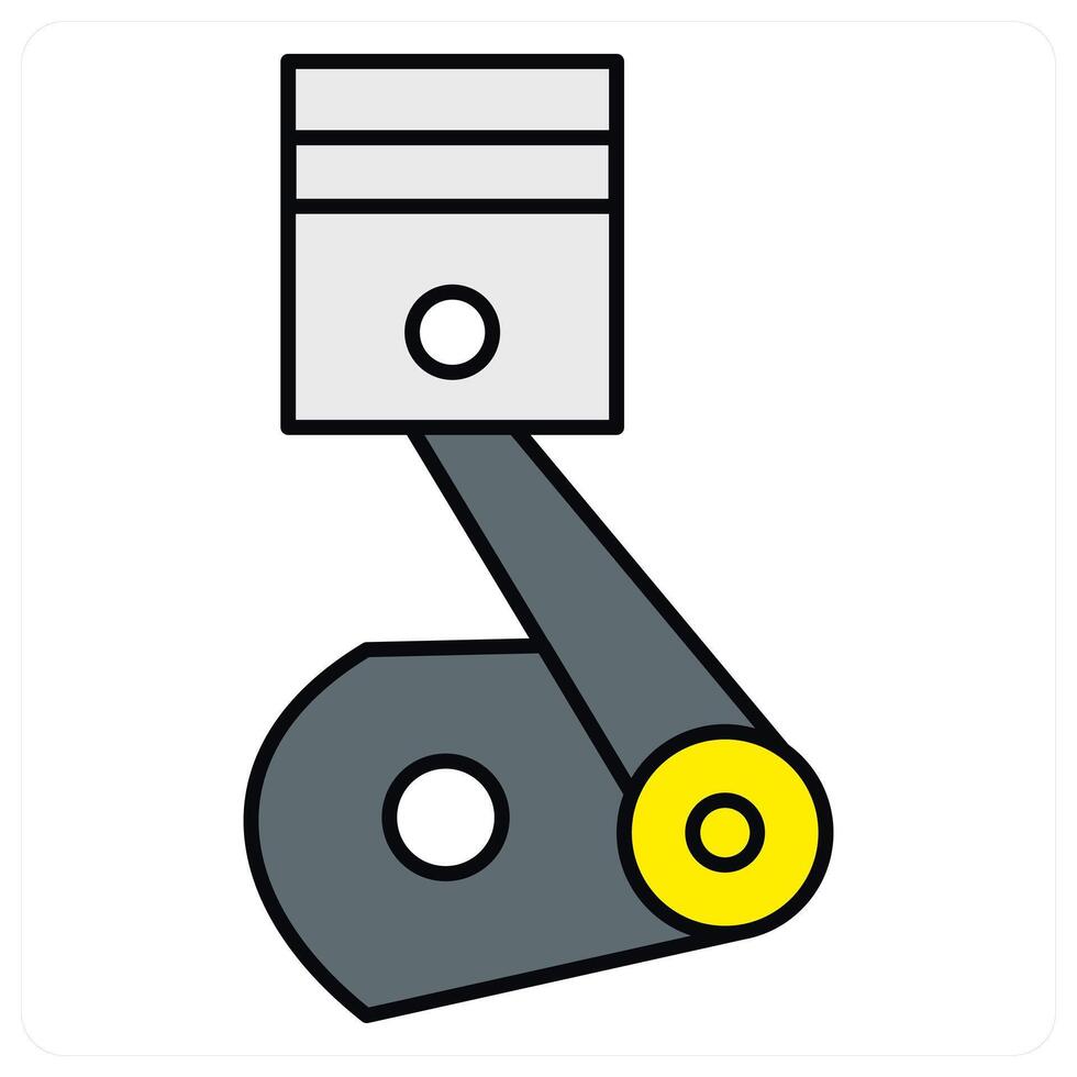 Construction Machine and tool icon concept vector