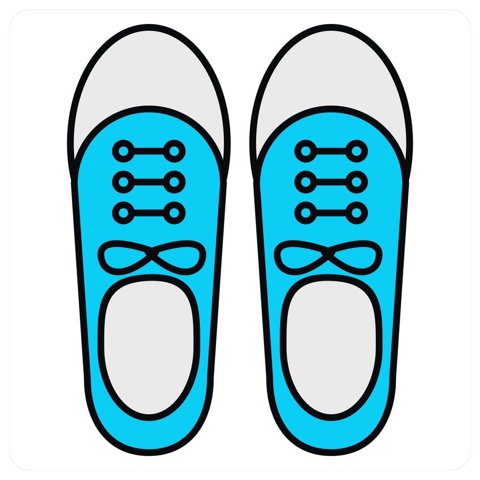 Shoes and sports icon concept vector