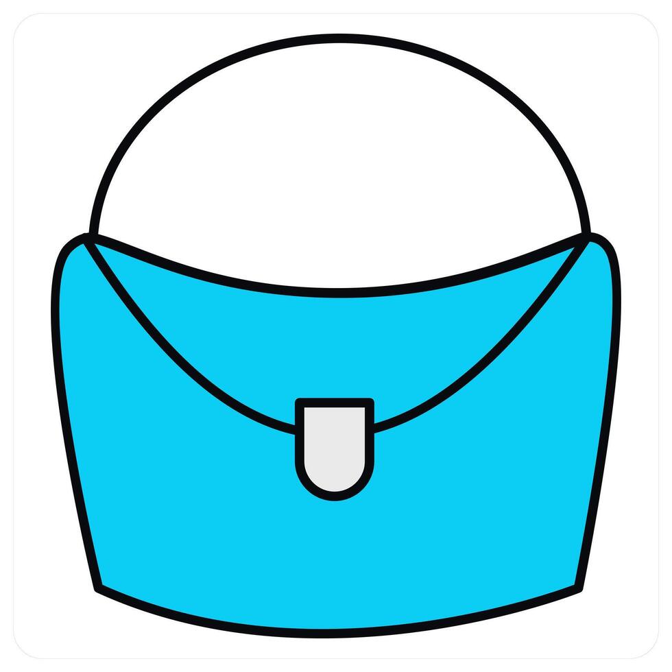 Purse and woman icon concept vector
