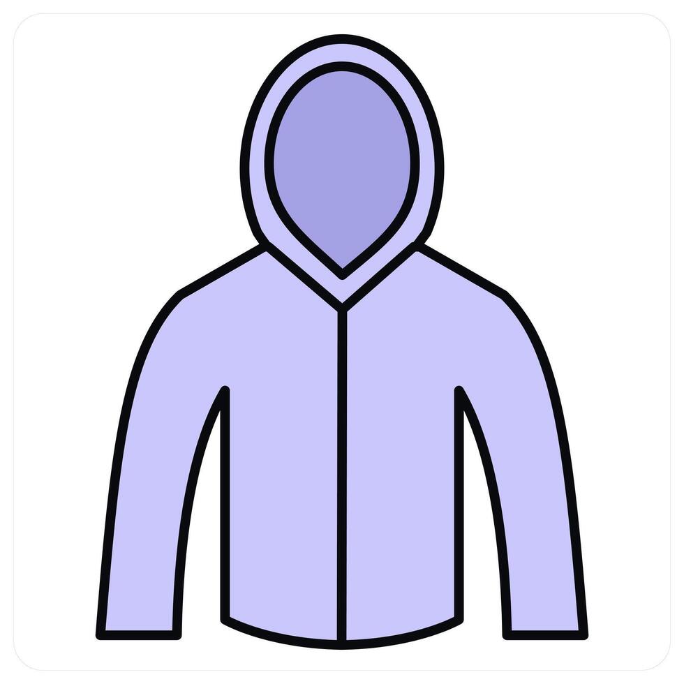 Jacket and man icon concept vector