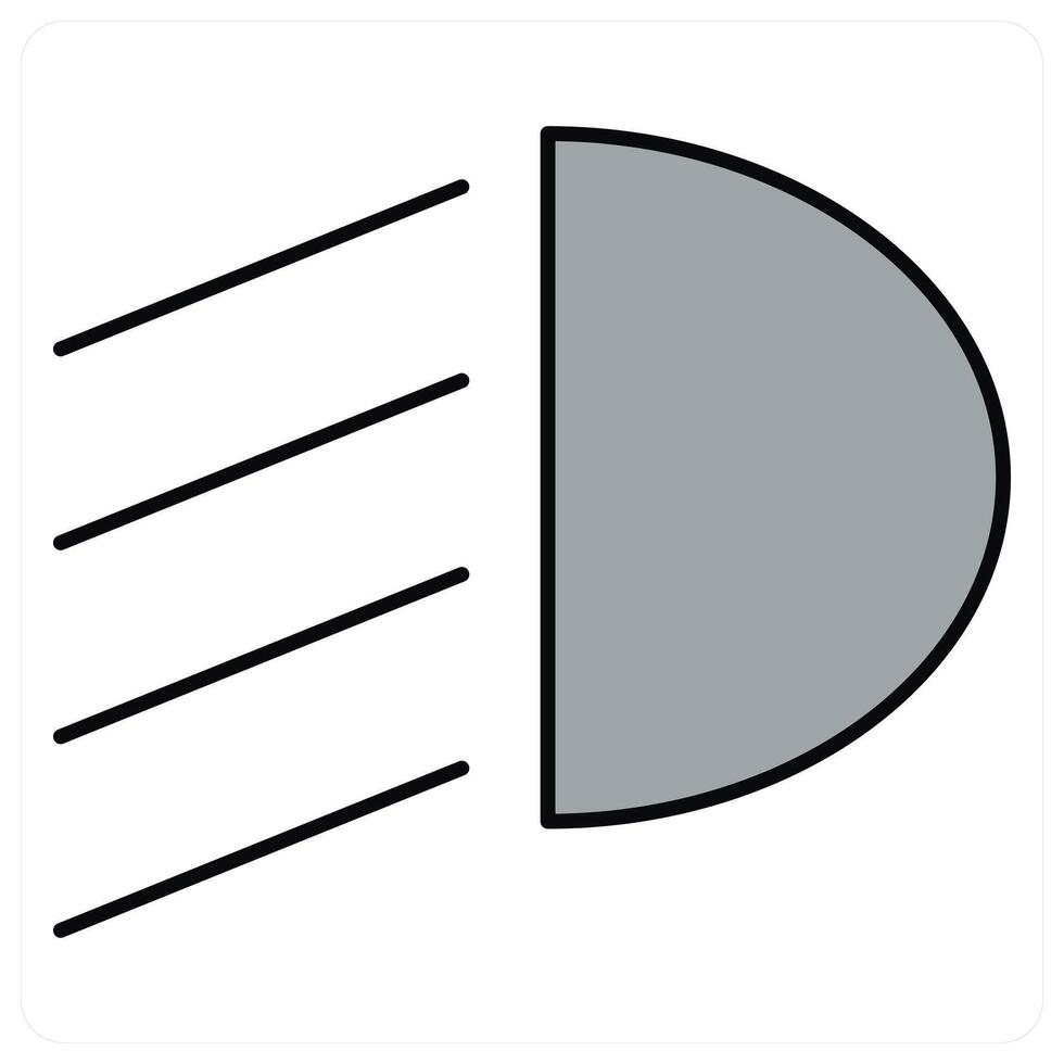 Hail and damage icon concept vector