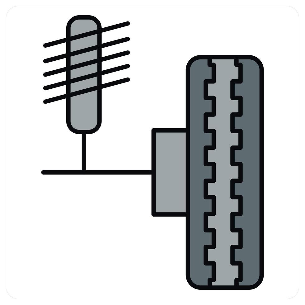 Mic and speaker icon concept vector