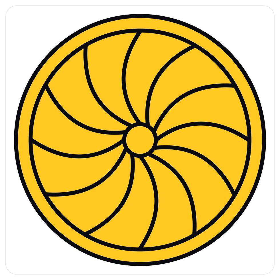 Wheel and setting icon concept vector