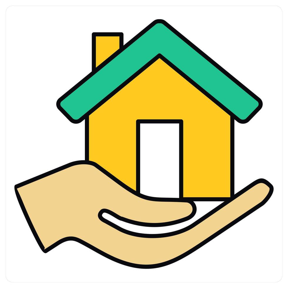 Real Estate and home icon concept vector