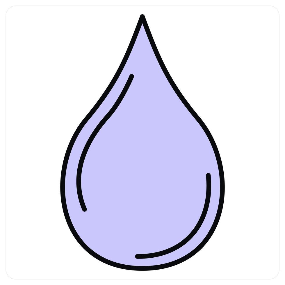 Drops and drip icon concept vector