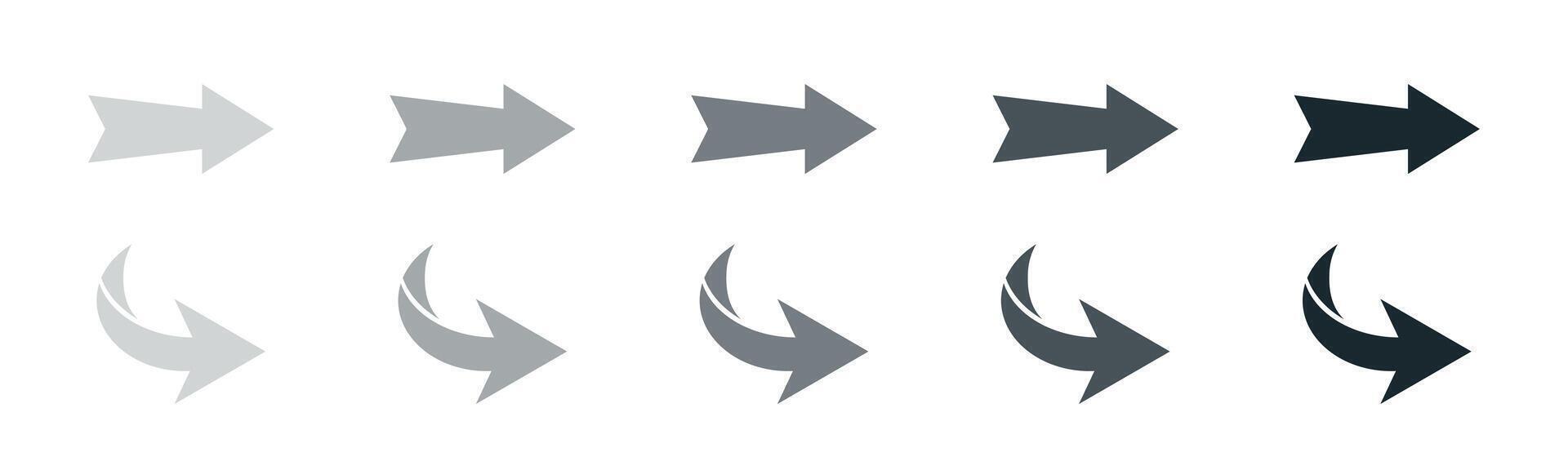 arrow collection. cursor icons. Arrow collection. Arrow icon set. vector