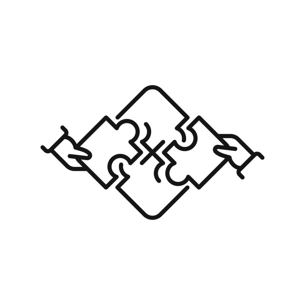 Puzzle icon. Puzzle jigsaw. Puzzle pieces. EPS 10 vector
