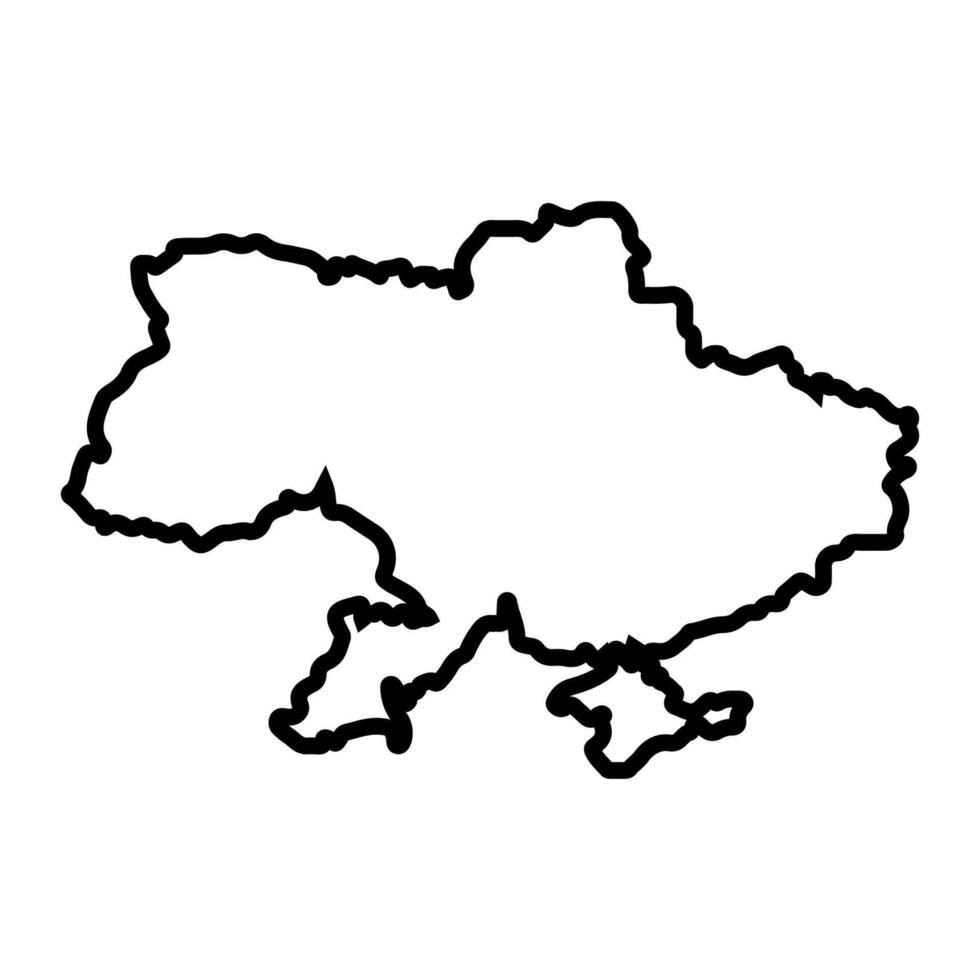 Silhouette of Ukraine. Ukraine map icon. no war in Ukraine. Silhouette map. Isolated illustration. Peace symbol. design. EPS 10 vector