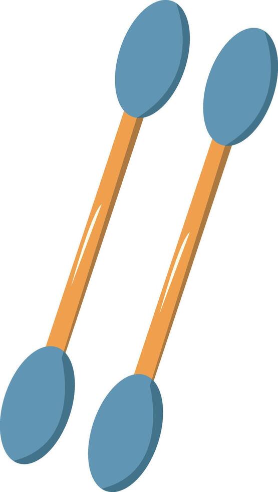 Illustration of a Scraper Spoon for Zero Waste vector