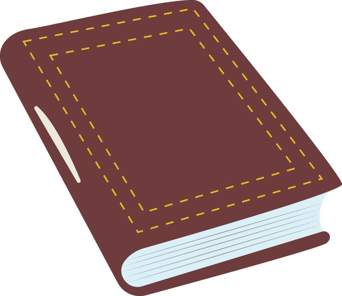 Nowruz Book on White Background vector