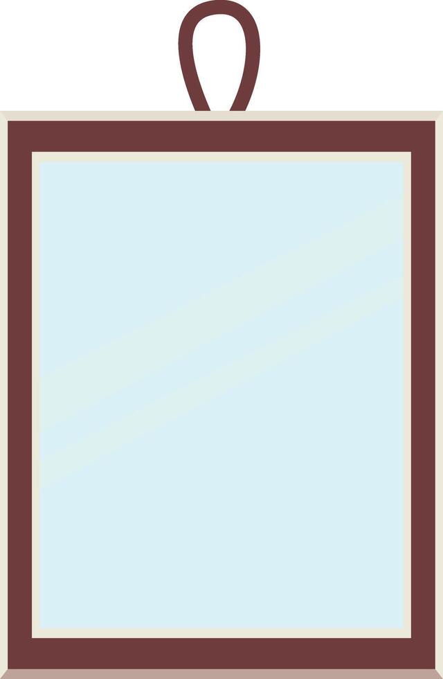 Nowruz Square Mirror Illustration vector