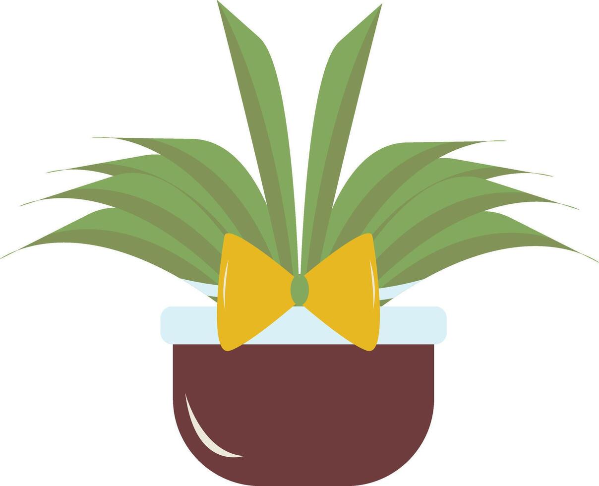 Nowruz Grass in Pot vector