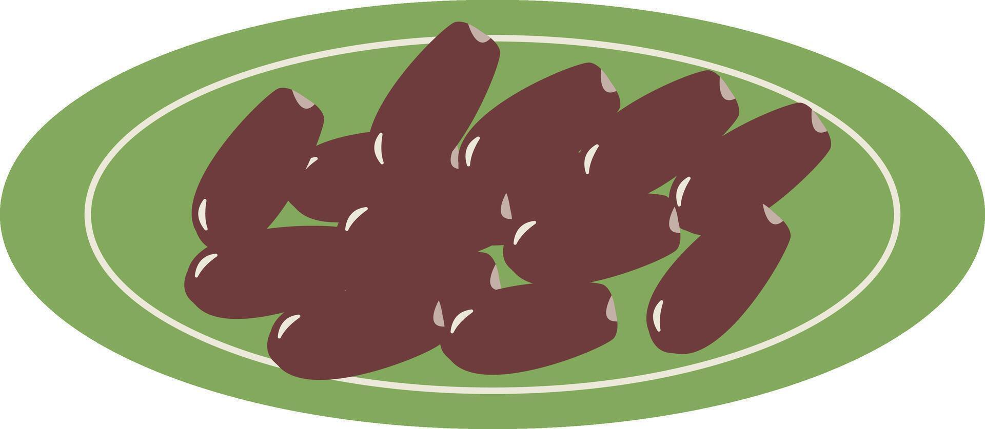 Nowruz Chocolate Dessert vector