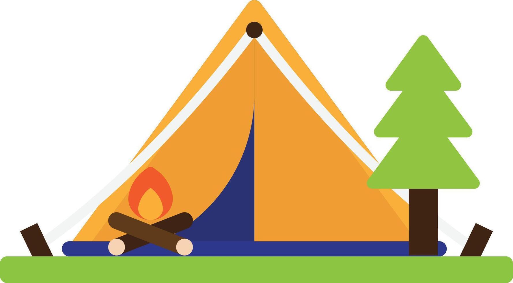 Camping Travel Outdoor vector